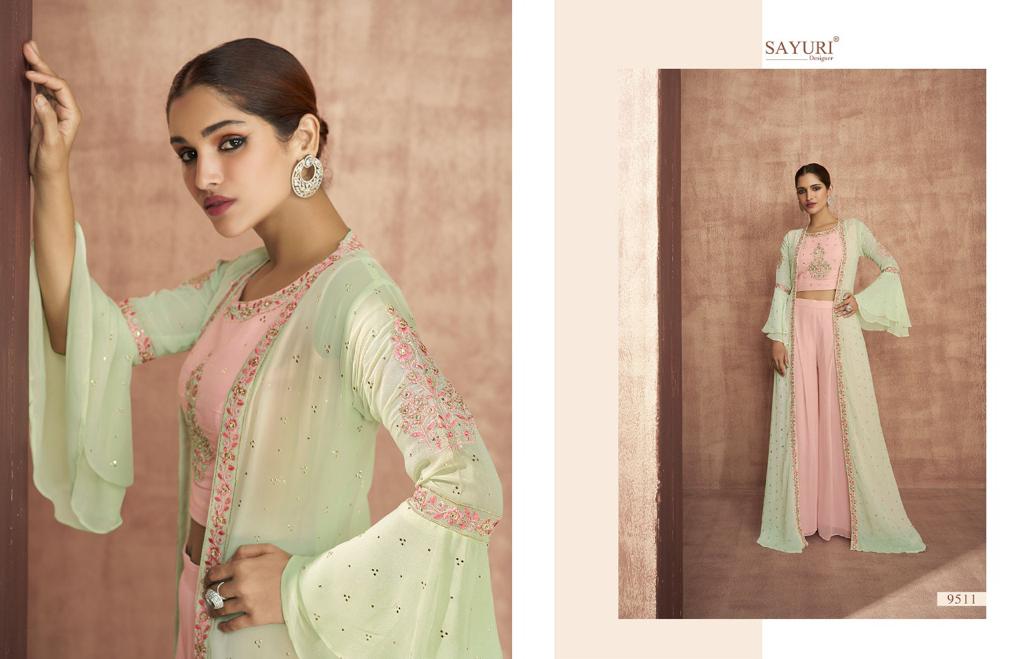 Sayuri Divini 9508 Series Festive Wear Wholesale Ready Made Suit Collection